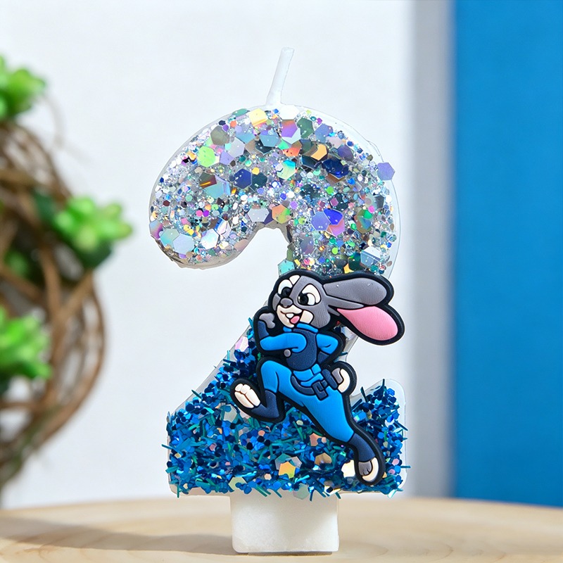 Unity Candle Set - Velas de Cumpleaños Digitales con Personajes