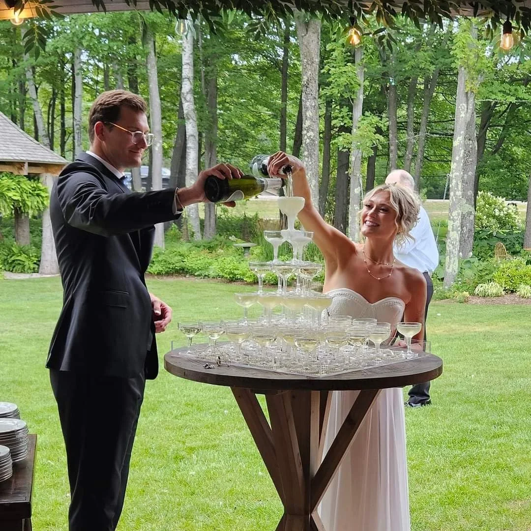 Champagne Tower Set - Juego de 20-60 Copas de Champán