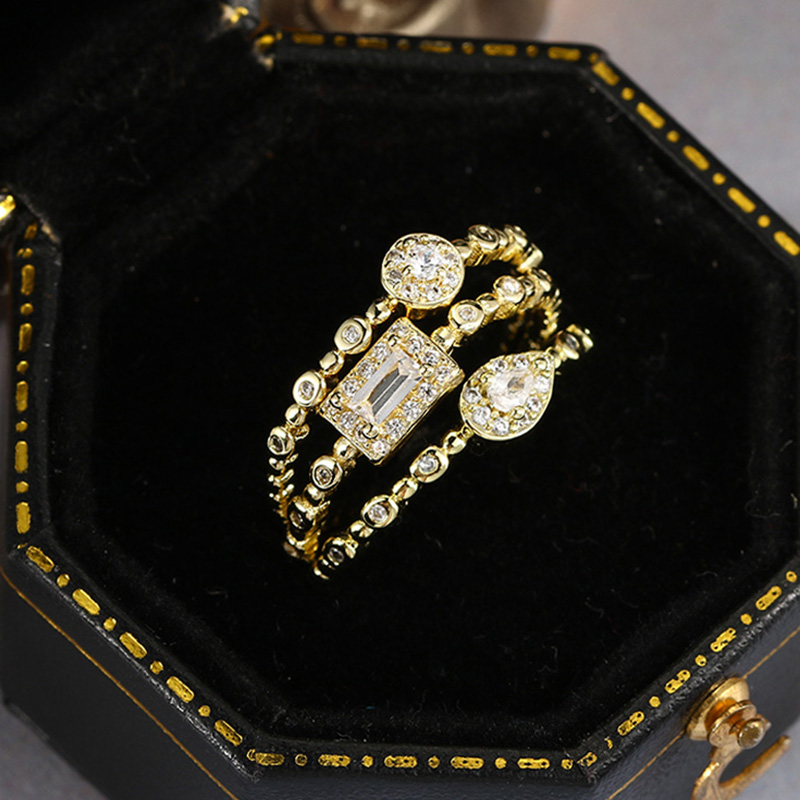 Supplier Wedding - Anillo delicado de moda coreana para