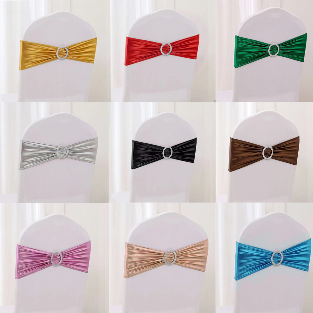 Chair Sash Organza - 10/50/100 unidades de decoración para silla