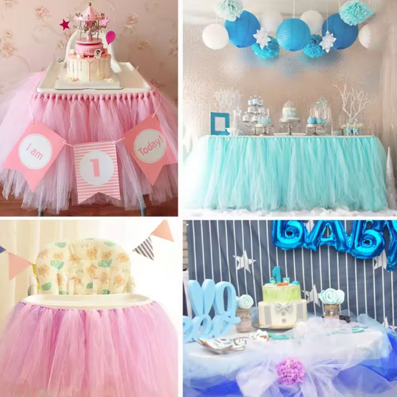 Chair Sash Organza - Rollo de Tul Transparente de Cristal