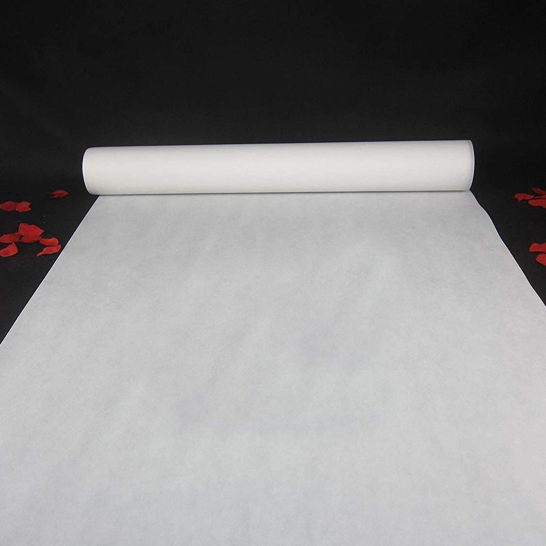 Aisle Runner White - Alfombra de pasillo de longitud personalizada,