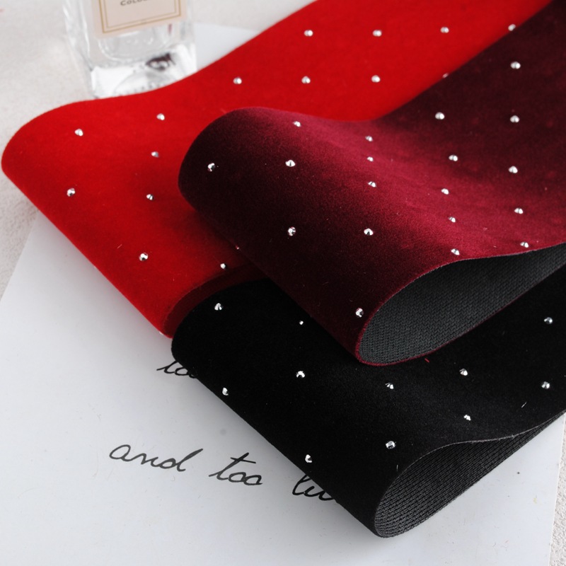 Supplier Wedding - Cinta de terciopelo con diamantes de