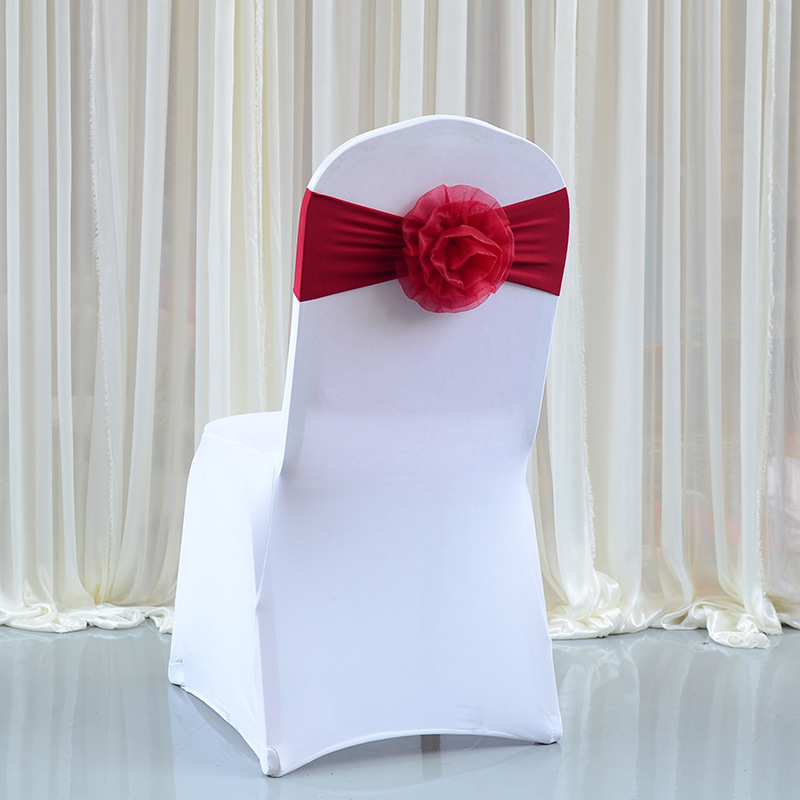 Chair Sash Organza - 10/20 piezas de decoración para sillas