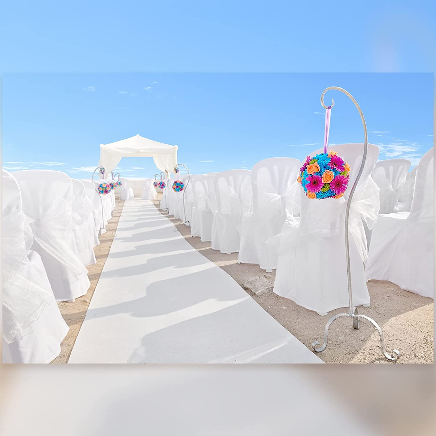 Alfombra blanca antideslizante - Aisle Runner White reseña y precio
