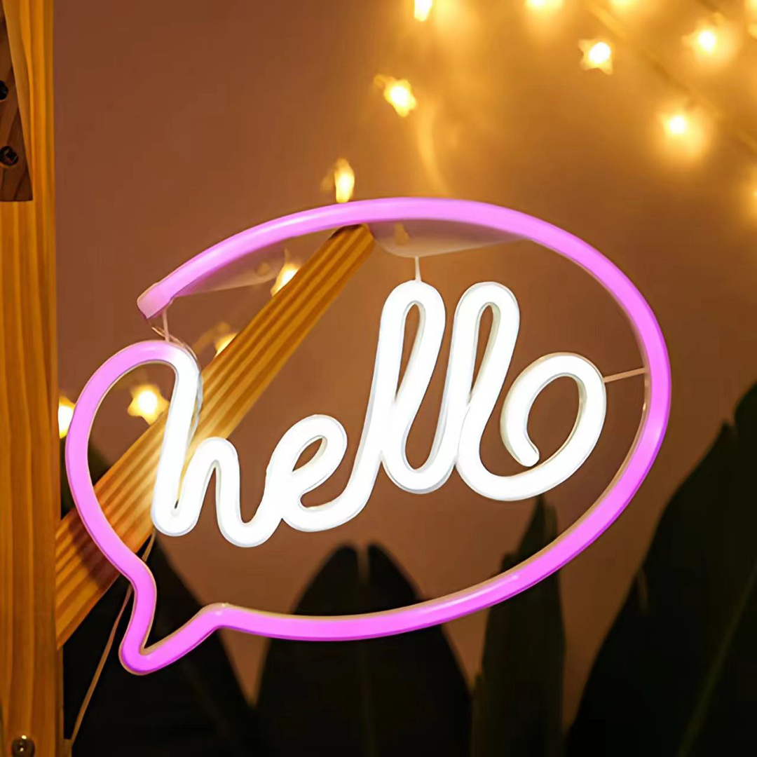 Luz LED de neón Hello alimenta - Wedding Power Supply reseña y precio