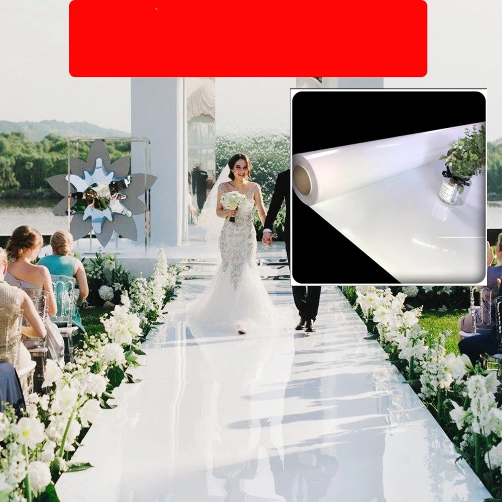 Centros de mesa de boda, alfom - Aisle Runner White reseña y precio