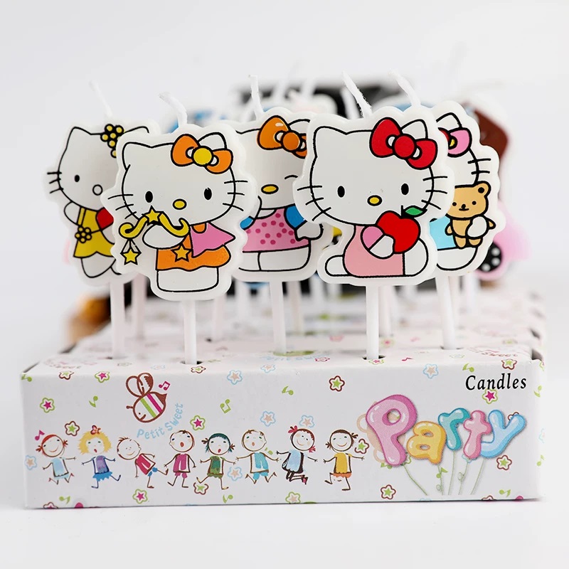 Juego de 5 Velas Kawaii HelloK - Unity Candle Set reseña y precio