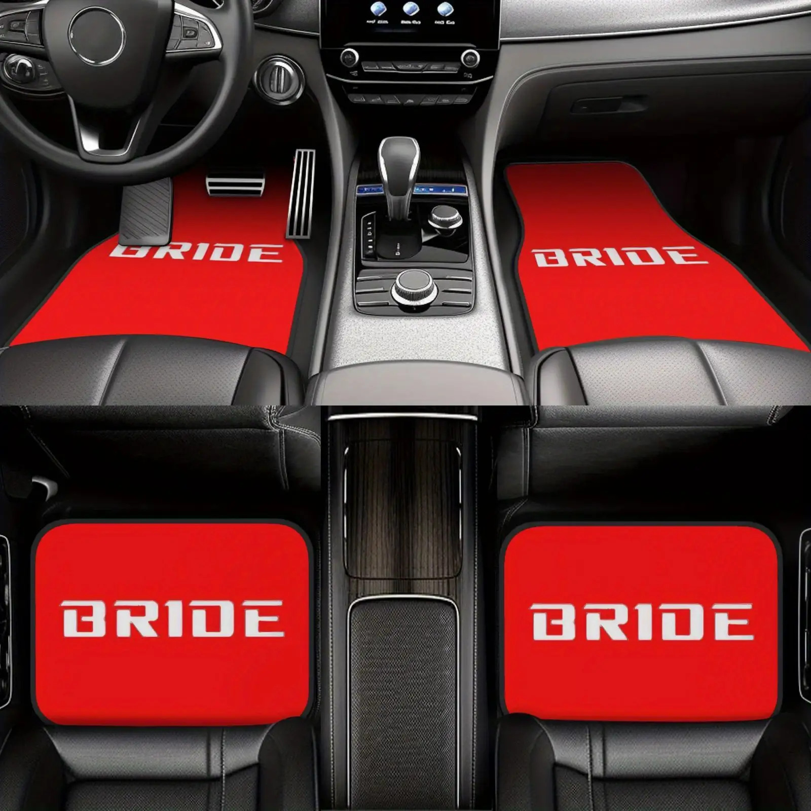 Alfombrillas para coche con le - Wedding Tap reseña y precio