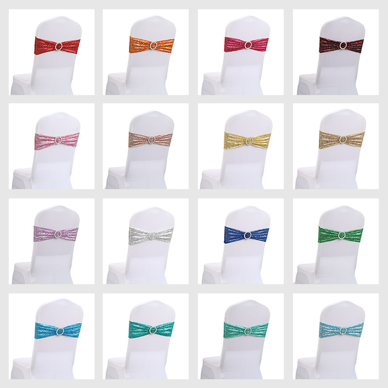 Decoración de boda, nudo de si - Chair Sash Organza reseña y precio