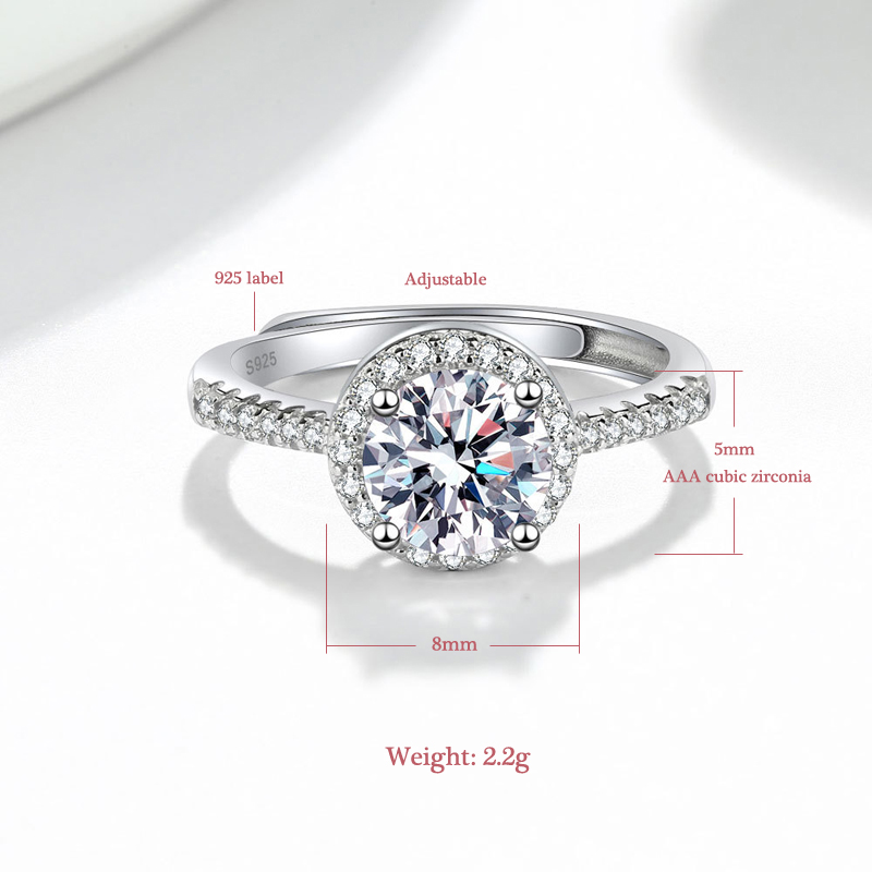 Nuevo Anillos ajustables de ci - Wedding Z reseña y precio