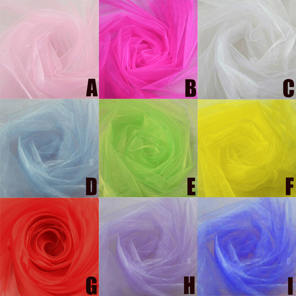 Rollo de tul para decoración d - Chair Sash Organza reseña y precio