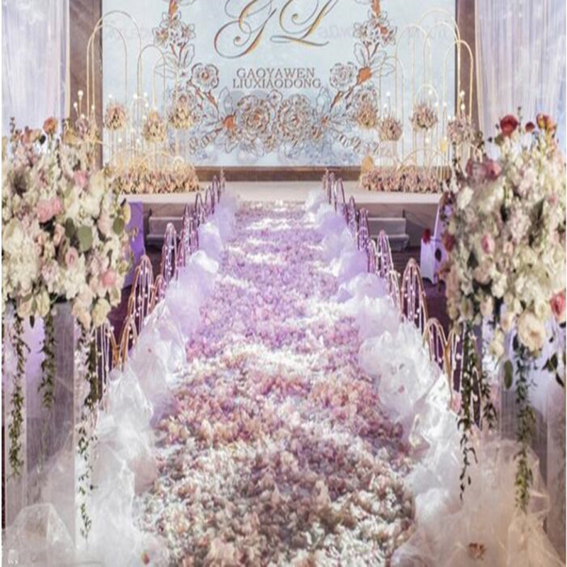 Elegante decoración blanca par - Aisle Runner White reseña y precio