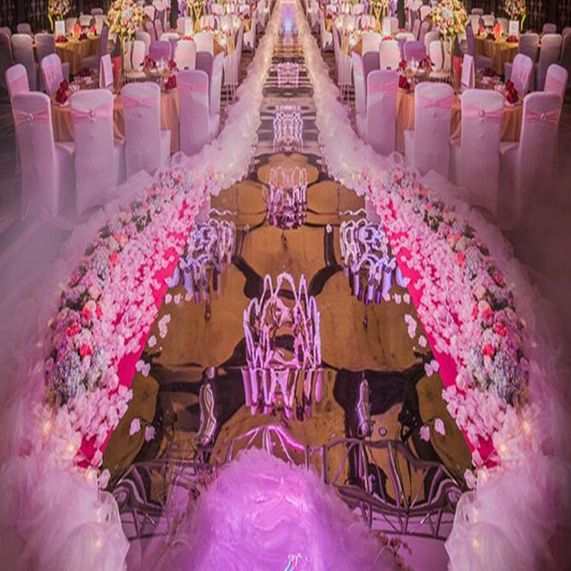 Elegante decoración blanca par - Aisle Runner White reseña y precio