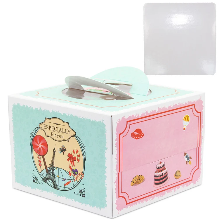 Caja de pastel de 5 uds. De 8  - Supplier Wedding reseña y precio