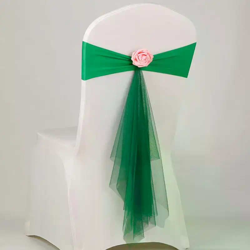 Fundas de organza para sillas, - Chair Sash Organza reseña y precio