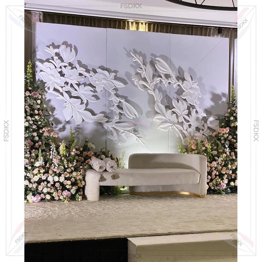 Arco de Boda Blanco con Fondo  - Supplier Wedding reseña y precio