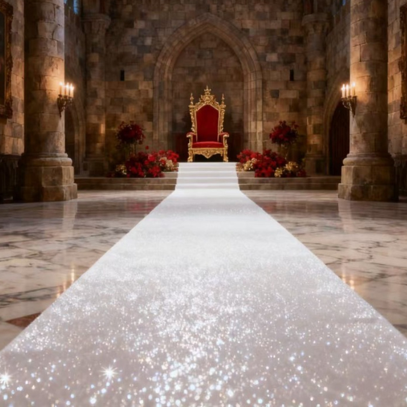 Elegante pasillo de boda blanc - Aisle Runner White reseña y precio