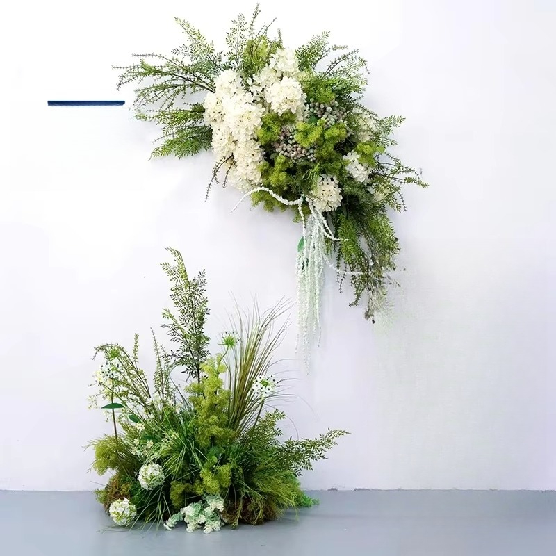 Decoración de boda verde, pasa - Aisle Runner White reseña y precio
