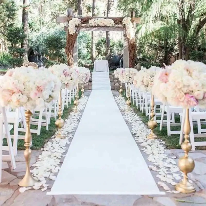 Alfombra de pasillo de longitu - Aisle Runner White reseña y precio