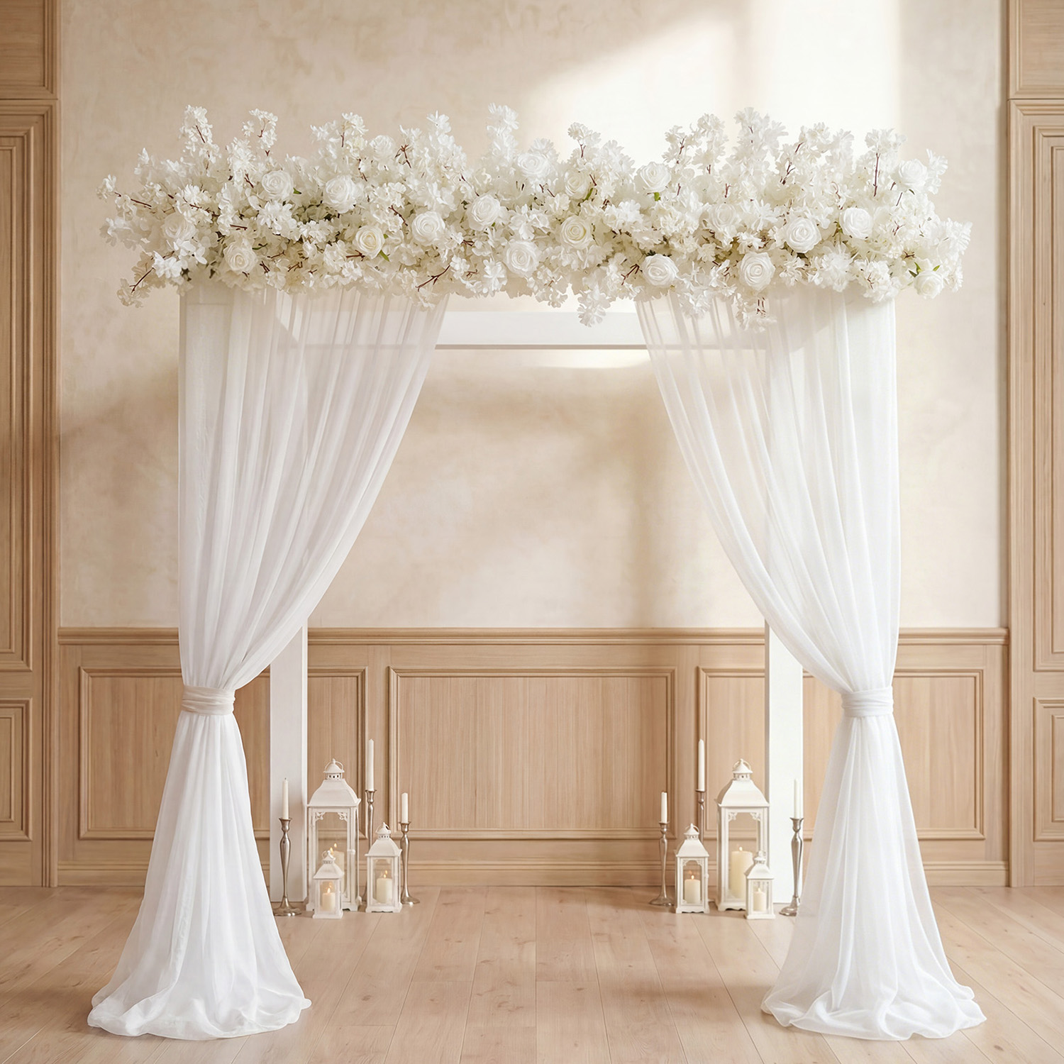 Decoraciones de Boda Uflower,  - Aisle Runner White reseña y precio
