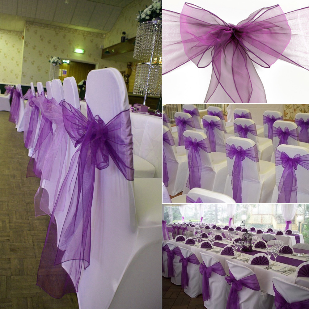 1 Uds. Fajas para sillas de Or - Chair Sash Organza reseña y precio